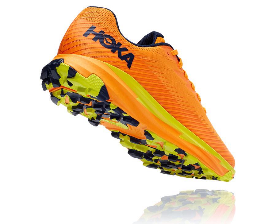 Hoka One One Trail Schoenen Heren - Torrent 2 - Oranje - OW6352789